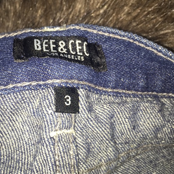 Bee & Ceci Denim Bootie Shorts - Picture 4 of 4